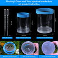 middlefloatingbreederbox Breeder Box for Fish Tank Isolation Aquarium Separator Hatchery Incubator for Guppy Baby Betta 