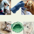3 Pack Sugar Glider Tote Plush Sleeping Pouches and Anti Bite Calming Mitten, Warm Sleeping Bag Portable Drawstring Bond
