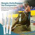 SynChill Pure Horse Calming Supplement, 1 Pack | L-Theanine-Free Formula