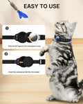 AirTag Cat Collar Breakaway, 2 Pack Cat Collar with Apple AirTag Holder