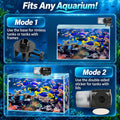 AquaMiracle Automatic Fish Feeder for Aquarium, Auto Fish Food Dispenser with Timer, Volume Adjustable Vacation Aquarium