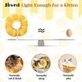Jevnd Kitten Cones After Surgery 0-6 Months, Donut Extra Small Kitten Cone Collar Soft to Stop Licking Neck, Elizabethan Kittens e Collar for Recovery, xs Small Cat Cone Spray, Pet Soft Cone for Cats