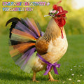 Shinylin 12 Pcs Chicken Clothes, Tutu Skirts and Hats, Classic