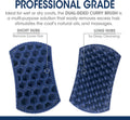 Four Paws Magic Coat Professional Series Grooming Dual-Sided Silicone Wet or Dry Curry Deshedding Brush for Dogs, 1 Count