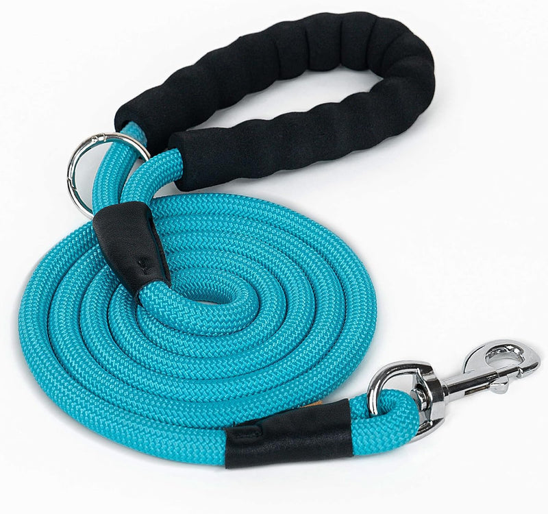 Dog Leash, Braided Rope Traction – Walking Training Lead for Medium/Large Dogs ((1/2