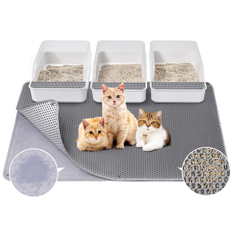 Fostanfly Cat Litter Mat - Extra Large XL 45