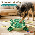 KADTC Large 3-Level Dog Puzzle Toy, Mental Stimulation Games for Smart Dogs