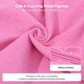 Dog Sweater Dog Pajamas for Small Dogs Girl Boy Winter Warm Soft Puppy Pjs