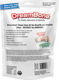 DreamBone Chicken Mini Bone Dog Treats, Daily Rawhide-Free Chew, Digests Safely and Completely, With Real Protein, Chicken and Veggies, 50 count