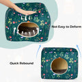 Bienbee Guinea Pig Hideout, Washable Plush House for Small Animals