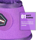 Harrison Howard Horse Bell Boots Equine Ballistic Hoof Overreach Bell Boot
