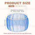 Bird Cage Seed Catcher, Bird Cage Net Cover Seeds Guard, Universal Birdcage Accessories, Blue, Circumference 45.7"-59.1"