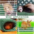 Amylove 4 Pcs Guinea Pig Cage Liner, 16 x 24 Inch, Dark Green