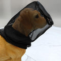 Foxtail Mask Dogs Head Protector, Foxtails Protection for Dogs Adjustable Elastic, Dog Soft Net Mask for Outdoor Hiking 
