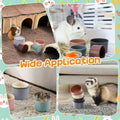 8 Pcs Stacking Cups for Bunny, Multi-Colored Reusable Rabbits Bunny Toys