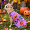 2PCS Halloween Dog Dresses for Small Dogs Skirts Sundress S