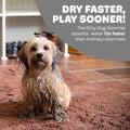 Dog Gone Smart Dirty Dog Doormat - Fast Drying Rug - Brown, 35 x 26 in
