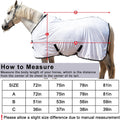 Horse Fly Sheet Lining, Mesh Equine Sheets Fly Rug, UV Protection
