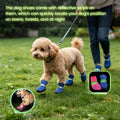 Andiker 4 PCS Dog Shoes, Breathable Mesh Dog Boots with Reflective Adjustable Hook and Loop, Non-Slip Sole Dog Paw Prote