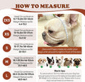 French Bulldog Muzzle, Soft Mesh Muzzle for Short Snout Dogs Anti-Eating
