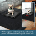 28"X 49" X 0.2'' Waterproof Mat for Under Dog Crate, Floor Protector Mat