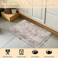 Dog Food Mat for Floors Waterproof Quick Dry Pet Placemat Cat Feeding Bowls Mats for Food and Water, Eco-Friendly Dog Ac