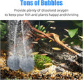 AQUANEAT Air Stones for Ponds 2 Inch, Long Lasting Aerator Oxygen Diffuser, Air Pump Accessories for Aquariums, Fish Tan