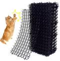 HakyPaky 10 Pack 16 x 8 Inch Cat Scat Mat with Spikes, Scat Mat for Cats Cat Deterrent Mat Digging Stopper Repellent Spike Mat