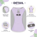 AXIIJGL Dog Cooling Vest with D-Ring Dog Tshirt Sun Protection Small Puppy Clothes for Girls Boys Stretchy Shirts for Dogs Lightweight Breathable Shirt French Bulldog Frenchie Dachshund Clothes