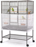 Universal Bird Cage Seed Catcher, Adjustable Bird Cage Cover 90-118''