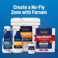 Farnam Endure Gold Fly Spray for Horses, Kills Flies Fast, Refill Gallon