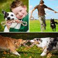 Aggressive Chew Rope Toys for Medium Large Dogs, Tooth Cleaning Chew Toys