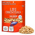 Life Essentials by Cat-Man-Doo | Salmon - 5oz. Bag | Freeze Dried Salmon Cat & Dog Treats | Healthy, Single Ingredient, Training Treats, High Protein