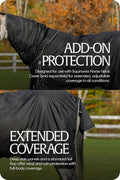 Equinavia Norse Horse Blanket Waterproof, Dry, Lightweight Turnout Blanket