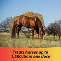 Farnam IverCare Ivermectin Horse Paste Apple Flavor 1.87%, Horse Dewormer and Boticide, Anthelmintic Paste Treats Up to 