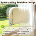 Zoratoo Foldable Cat Window Perch, Widened Cushion Cat Bed for Large Cats