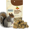 Exotic Nutrition Squirrel Beneficial Blocks - Healthy & Unique Supplemental Food with Nuts & Seeds, 10 oz