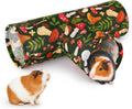 Bienbee Guinea Pig Tunnel, 3 Way Washable Guinea Pig Hideout,Foldable Rabbit Tunnel Guinea Pigs Toys for Bunny Hamster C