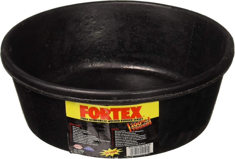 Fortex Feeder Pan for Dogs/Cats and Horses, 4-Quart