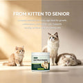 Goat Milk Powder for Cats, Digestive & Immune Support with Probiotics, Promotes Healthy Skin & Coat, Appetite-Boosting M