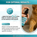 Cat Wound Care Spray is Perfect with Cat Cone | Nano Silver + Chlorhexidine in the Composition | Bites, Scratches, Redne