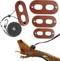 Lizard Adjustable Harness Leash,Bearded Dragon Harness Leash Set for Guinea Pig,Chameleon and Other Small Animal,Outdoor