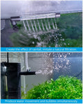NICREW Internal Aquarium Filter for Fish Tank up to 5 Gallons, 40 GPH