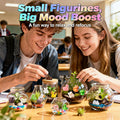 Zerobe Mini Resin Animals: 40 Styles Tiny Collectible Figurine Bulk Pack