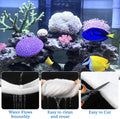 MAQIHAN Aquarium Filter Media Pad - White Filter Floss, 39.4 x 11.8 Inch