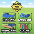 Bags on Board Dog Poop Bags, Strong Leak Proof Waste Bags, 315 Count