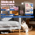 20PCS Cat Scratch Furniture Protector, Couch Protectors Tape from Cats Claws Scratching, Single Sided Clear Sticky Sheets Proof Clawing Sofa Corner Protection Cover Anti Scratch for Furniture