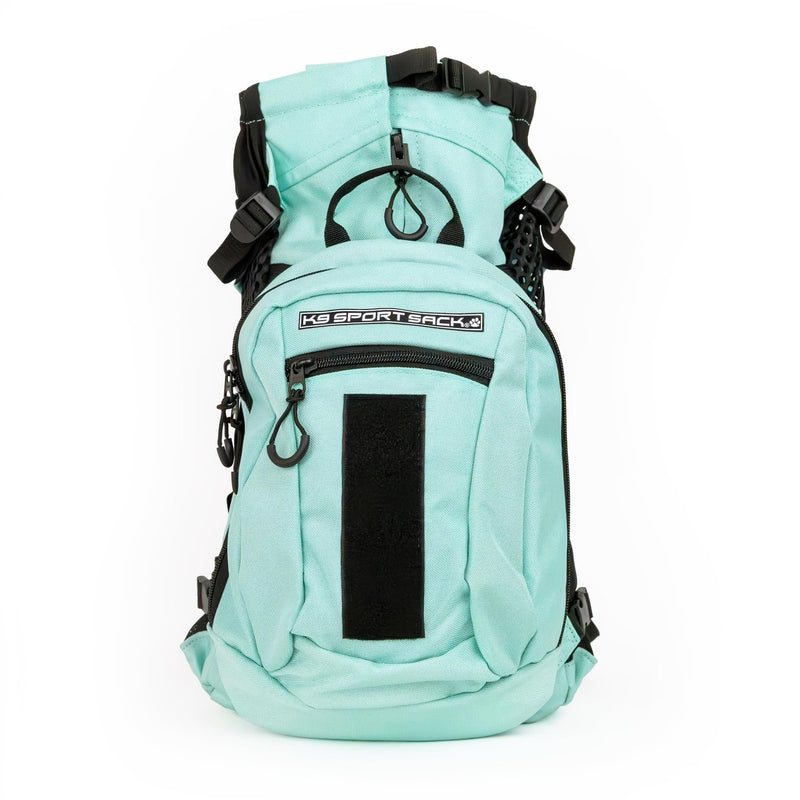 K9 Sport Sack Plus 2 - Large, Summer Mint - Ideal for Dogs 20-22” Long - Adjustable, Backpack-Style Carrier with Multi-Functional Storage Pack, Thick Shoulder Straps & Padded Back Panel