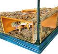 Reptile Corner Underground Cave Viewing Hide | Hognose Snake, Corn Snake & Leopard Gecko Hideout Reptile Habitat Tank En