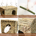 Bunny Grass House-Hand Made Edible Natural Grass Hideaway